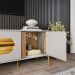 Rack Para TV 75 Polegadas Navajo Off White Cinamomo
