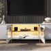 Rack Para TV 75 Polegadas Navajo Off White Nature