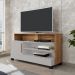 Rack para TV 48 Polegadas Riviera Off White Cinamomo
