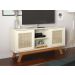 Rack para TV Amsterdam detalhe em Rattan Sintético Off White