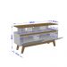 Rack para TV Carrol Nature Off White