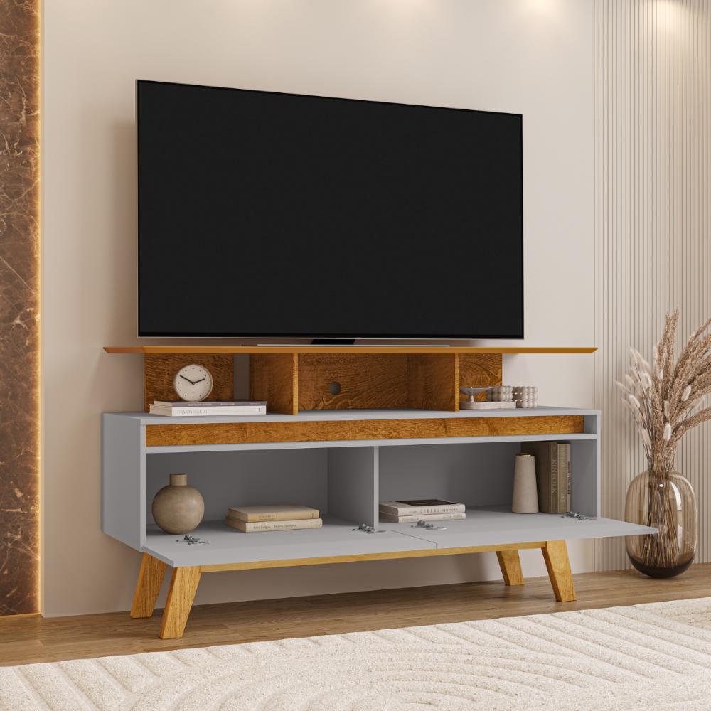 Rack para TV Carrol Nature Off White