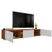 Rack para TV Mônaco com Gaveta Cedro/Branco