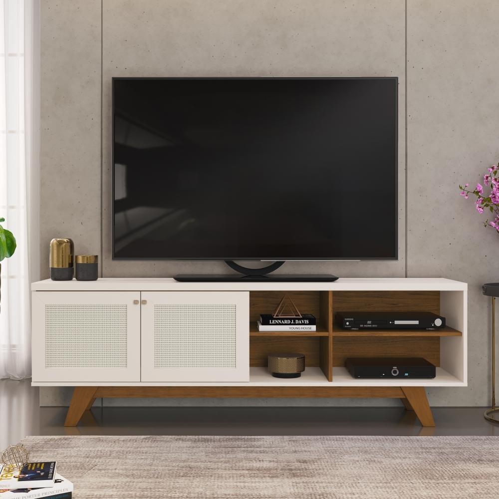 Rack para TV Zac Freijo Off White