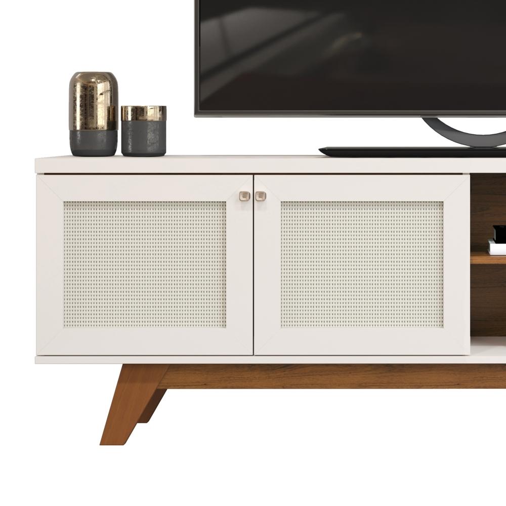 Rack para TV Zac Freijo Off White
