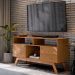 Rack para TV com 3 Nichos Manchester Nature