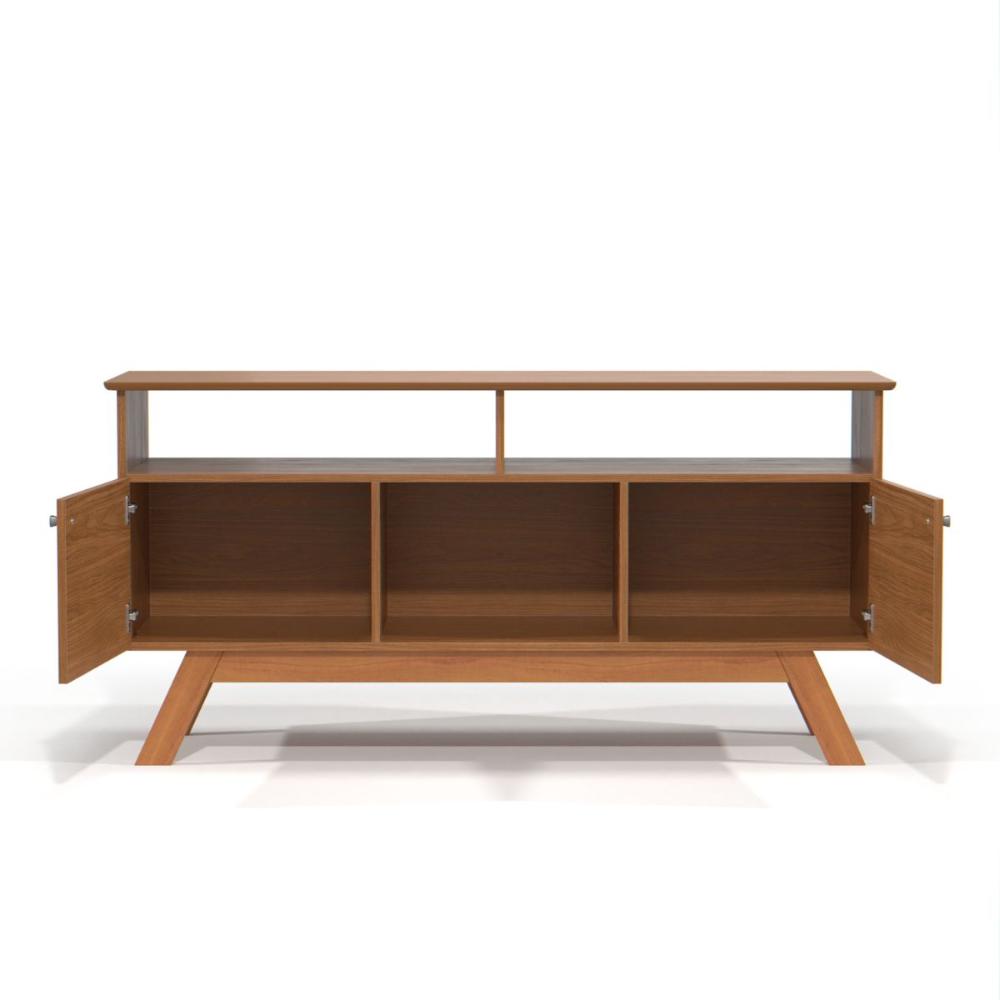 Rack para TV com 3 Nichos Manchester Nature
