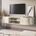 Rack para TV's de 75 Polegadas Génova Calacata Off White
