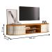 Rack para TV's de 75 Polegadas Génova Cinamomo Off White