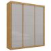 Roupeiro 3 Portas e 3 Gavetas Turvo Naturalle Off White