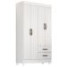 Roupeiro 4 Portas Sandovalina Branco