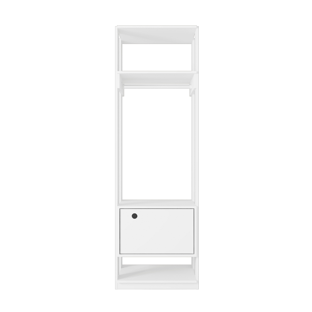 Roupeiro Madri Branco com Porta