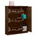 Sapateira com 4 Portas e 1 Prateleira Niterói Malbec