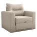 Sofá Cama 1 Lugar Cork Suede Bege