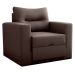 Sofá Cama 1 Lugar Cork Suede Marrom