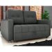 Sofá Cama 2 Lugares Duleek Veludo Maserati Chumbo