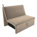 Sofá Cama para Descanso Galway Suede Bege