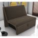 Sofá Cama para Descanso Galway Suede Cappuccino