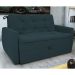 Sofá Cama para Sala de Estar Dingle Suede Petróleo