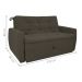 Sofá Cama para Sala de Estar Hiro Suede Cappuccino