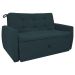 Sofá Cama para Sala de Estar Hiro Suede Petróleo 