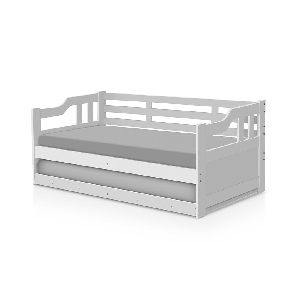 Sofa Cama Detroit Extensível Branco