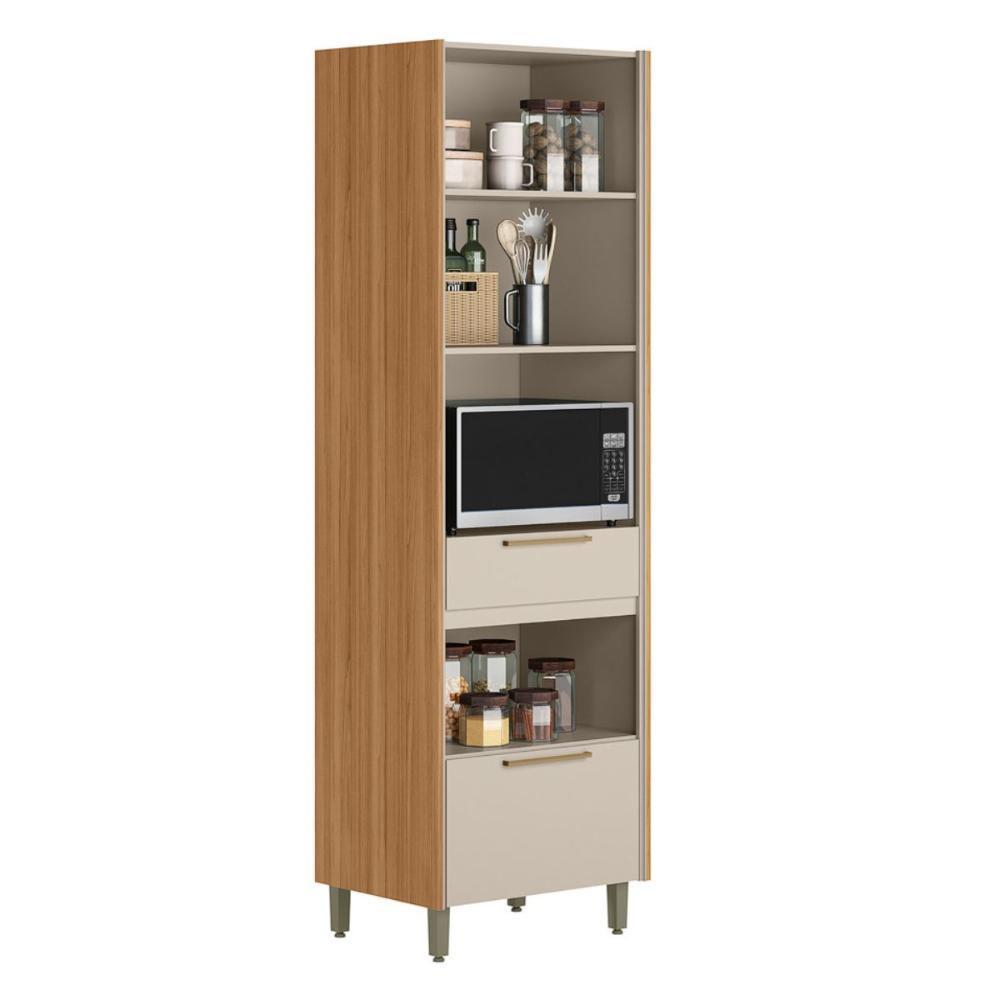 Torre Simples 2 Portas Berlim Jequitiba Off White