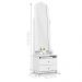 Toucador com 2 Gavetas Espelho Delta Branco