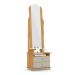 Toucador com 2 Gavetas Espelho Delta Cinamomo Off White