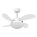Ventilador de Teto Volare Fly Mini Branco 127V