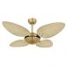 Ventilador de Teto Volare Office Petalo Palmae Natura 220V