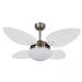 Ventilador de Teto Volare Petalo Palmae Branco 127V