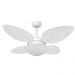 Ventilador de Teto Volare Petalo Palmae Branco 127V