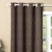 Cortina de Quarto 2,00 m x 1,60 m Jacquard Tabaco City Casaborda