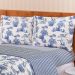 Jogo de Cama Queen 180 fios Estampado Valentina Palha Casaborda 4 peças