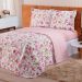 Jogo de Cama Queen 180 fios Estampado Valentina Rosê Casaborda 4 peças