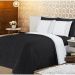 Jogo de Cama Queen Casualle Preto Casaborda 4 peças