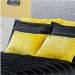 Kit Cobre Leito Queen Atualle Preto Casaborda 3 peças