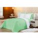 Kit Cobre Leito Queen Casualle Verde Casaborda 3 peças