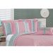 Kit Cobre Leito Queen Elegance Rosa Casaborda 5 peças
