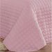 Kit Cobre Leito Solteiro Elegance Rosa Casaborda 4 peças