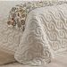 Kit Enxoval Queen Matelado Provençal Areia Casaborda 8 peças