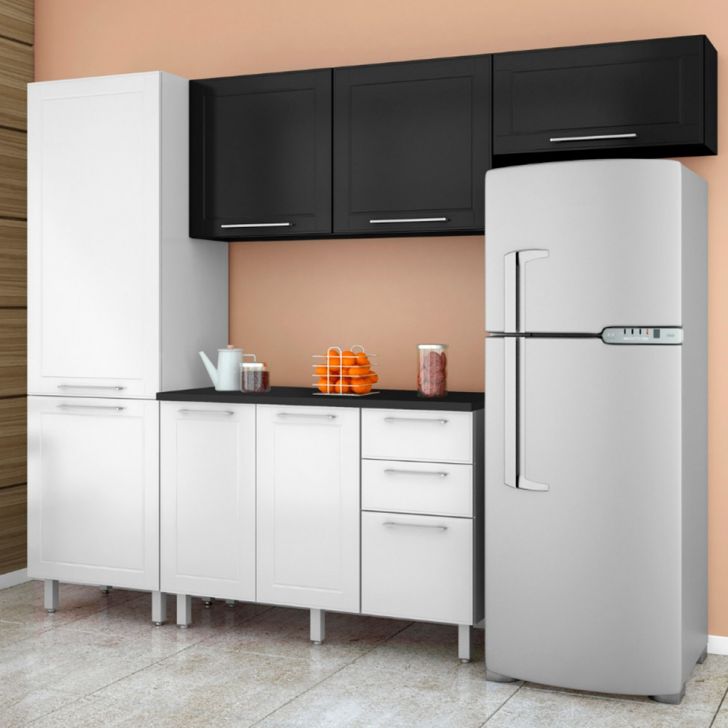[OUTLET] Balcão de Cozinha Play 3 PT 2 GV Branco