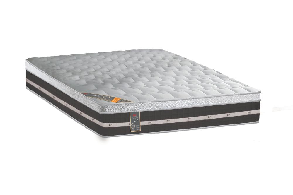 Colchão Casal Castor Premium Gel One Face Molas Pocket (32x138x188) Cinza -11656