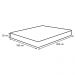Colchão Casal King Mola Class Bonnel New Euro 180x200x25cm Branco/Cinza - Castor