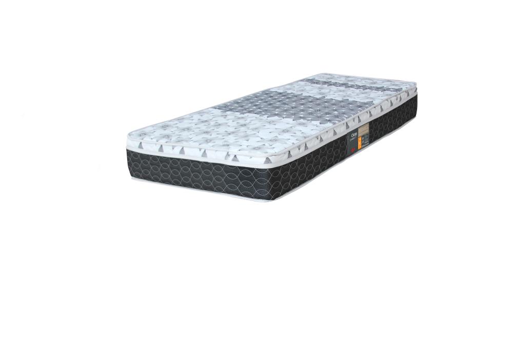 Colchão Solteiro Castor Class One Face Molas Bonnel (25x88x188) Preto e Branco -10939