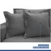 Sofá Cama Retrátil e Reclinável Arizona Boucle Cinza 2,40M
