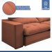 Sofá Retrátil e Reclinável Martinho Boucle Terracota 4,10M