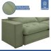Sofá Retrátil e Reclinável Martinho Boucle Verde 4,10M