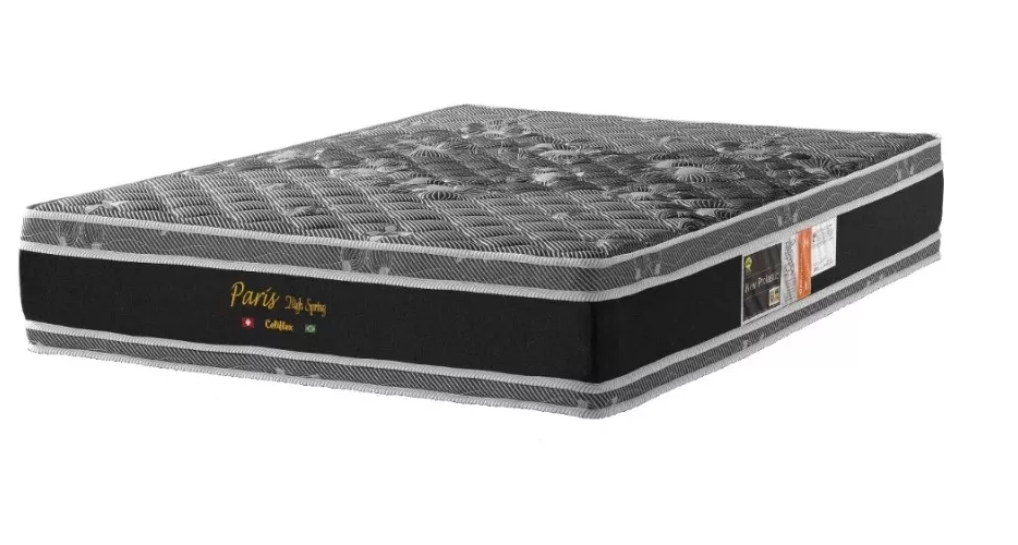 Colchão King Size De Molas Pocket Ensacada Dupla Face Luxuoso Prs Alta Qualidade Certificado pelo INMETRO